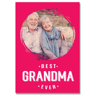 Best Grandma Ever Photo Card